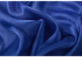 Korean Silk Cobalt Blue