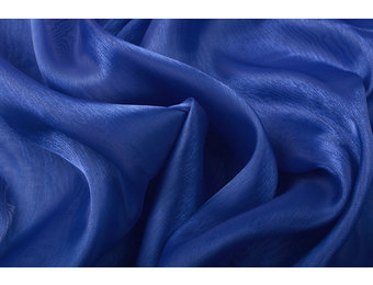 Korean Silk Cobalt Blue