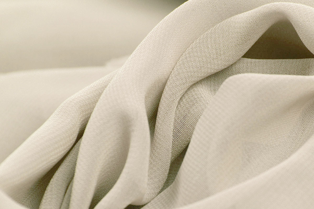 Hi Multi Chiffon Licht Taupe Beige