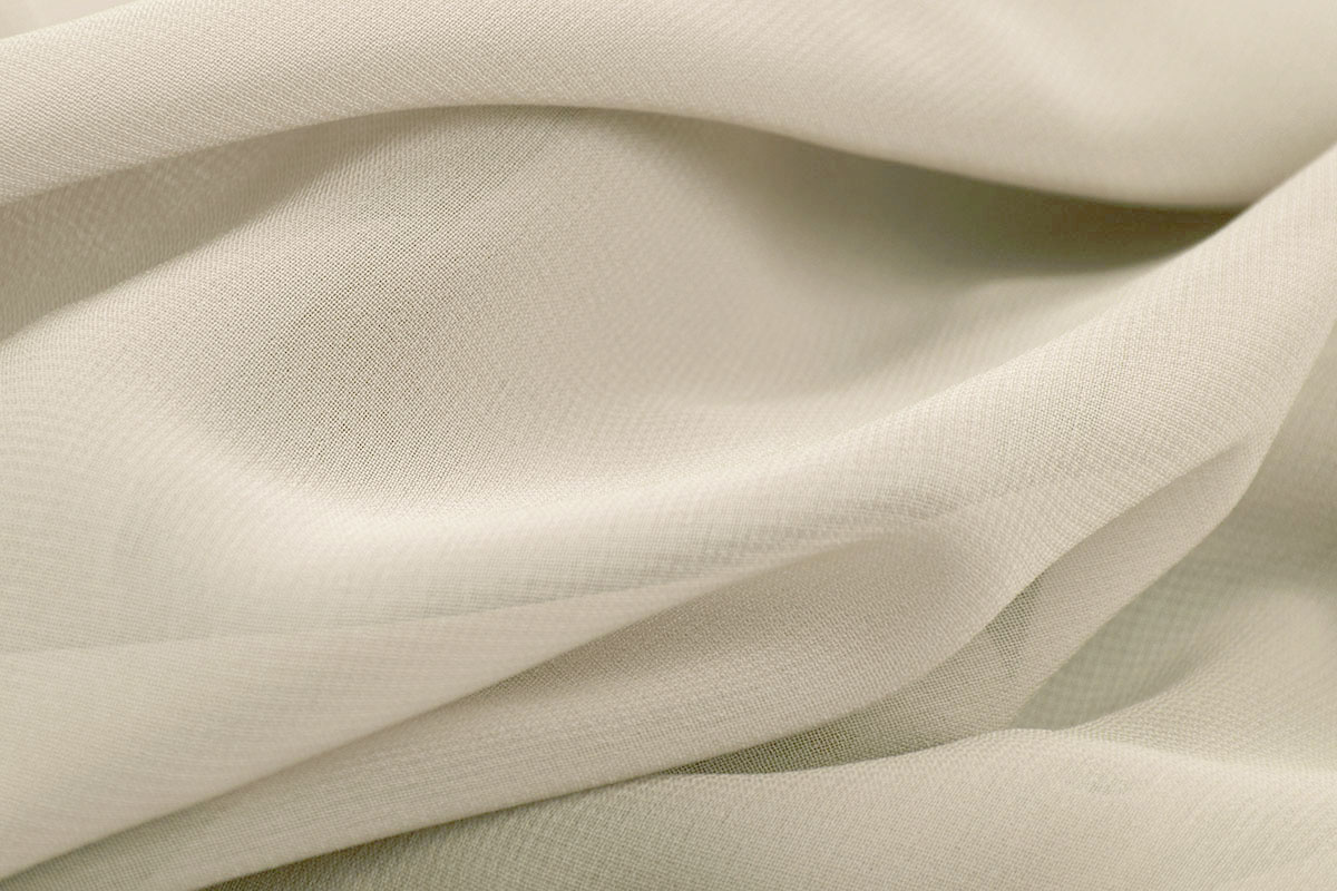 Hi Multi Chiffon Licht Taupe Beige