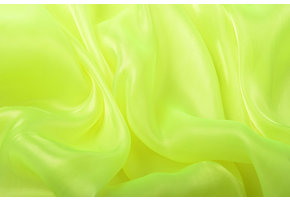 Koreanische Seide Fluor-Limettengrün