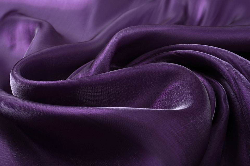 Korean Silk Donker Paars