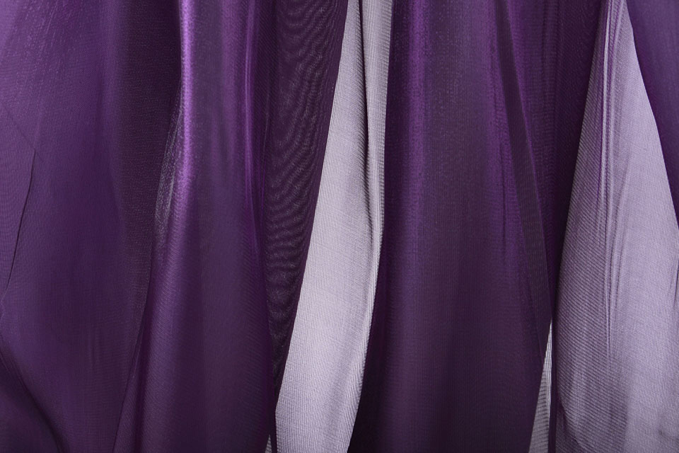 Korean Silk Donker Paars