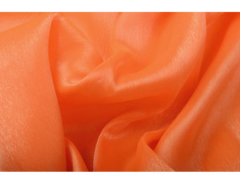 Koreanische Seide Fluororange