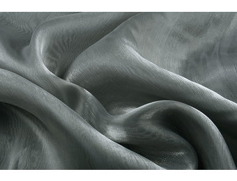 Koreanische Seide Dunkelgrau