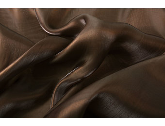 Koreanische Seide Dunkelbraun