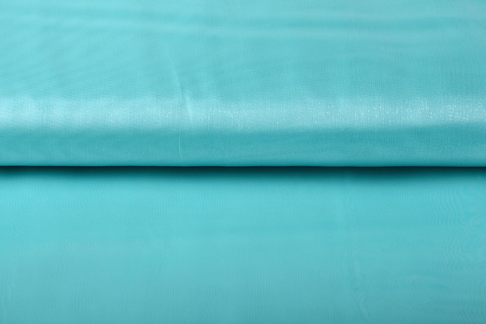 Korean Silk Aqua Sea Green