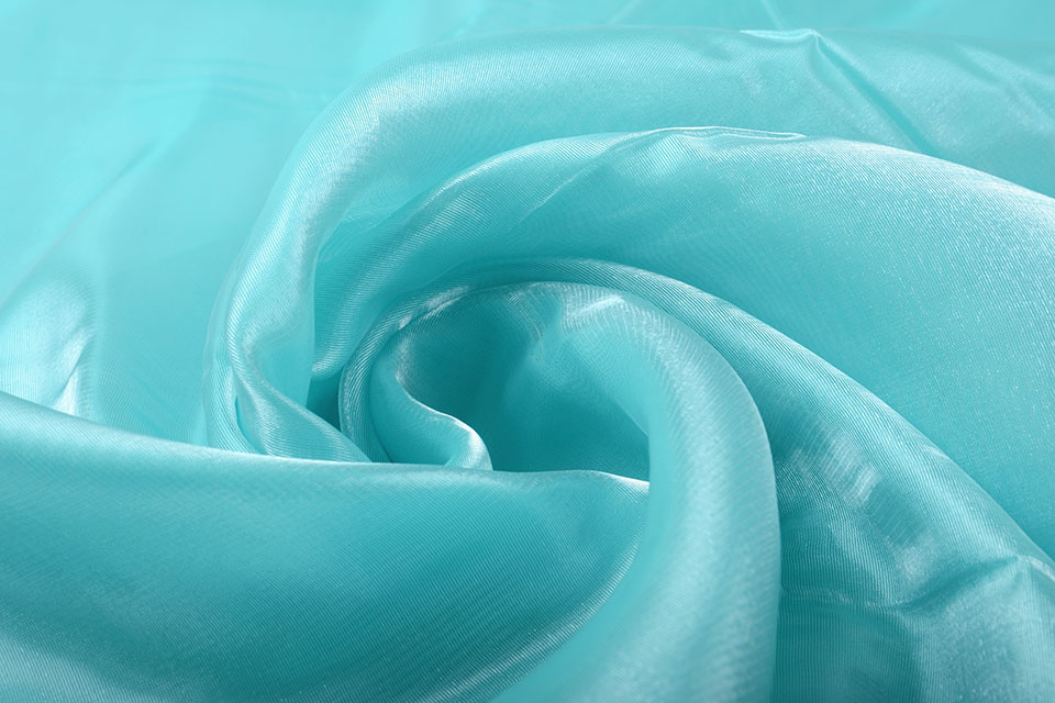Koreanische Seide Aqua-Meergrün