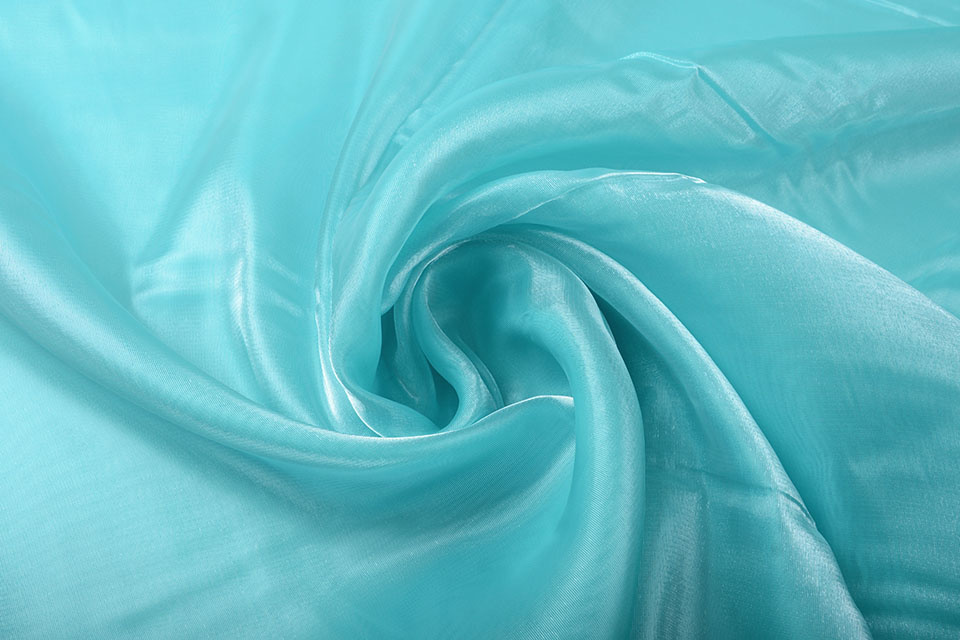 Koreanische Seide Aqua-Meergrün
