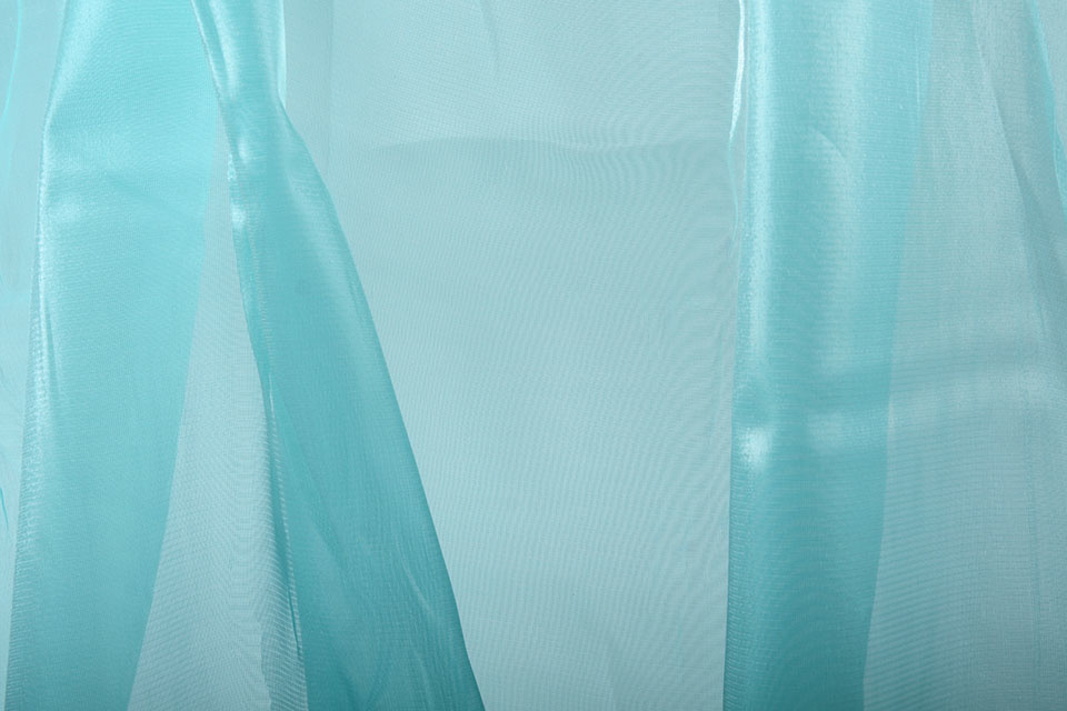 Korean Silk Aqua Sea Green
