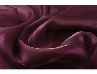 Korean Silk Dark Bordeaux