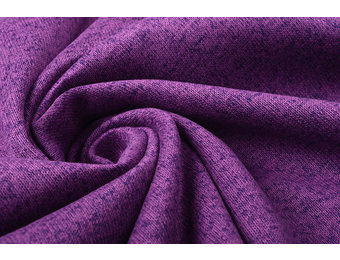 Knitted Fleece 2-Tone Purple