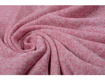 Strickfleece 3-Tone Korallenrosa