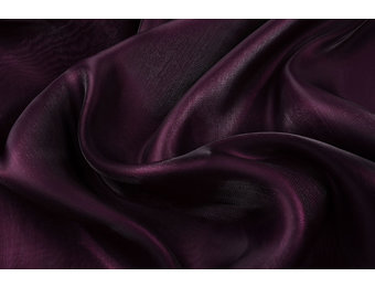 Koreanische Seide Aubergine