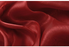 Korean Silk Dark Red