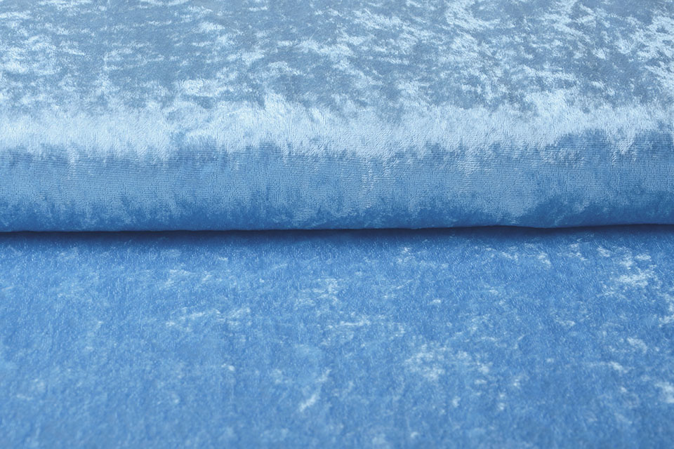 Velours de Panne Licht Aqua