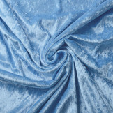 Velours de Panne Light  Blue