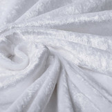 Velours de Panne Wit