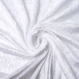 Velours de Panne Wit