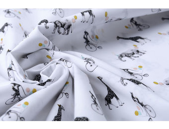 100% Digital Baumwolle Jungle Party