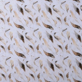 100% Digital Cotton Autumn Leaf