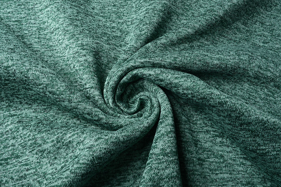 Knitted Fleece 3-Tone Sea Green