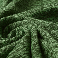 Strickfleece 2-Tone Grau - YES Fabrics