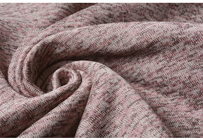 Knitted Fleece 3-Tone Light Pink