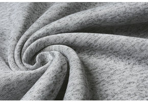 Gebreide Fleece 3-Tone Zilver