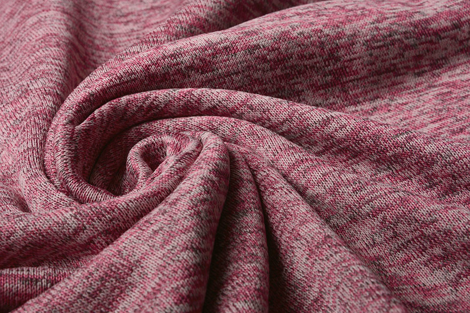 Knitted Fleece 3-Tone Powder Pink