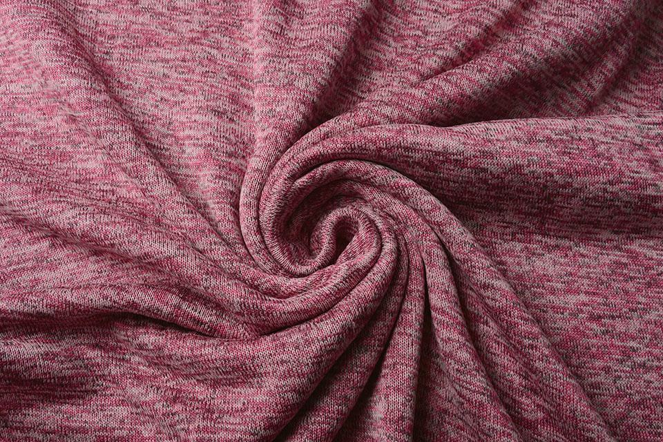 Knitted Fleece 3-Tone Powder Pink
