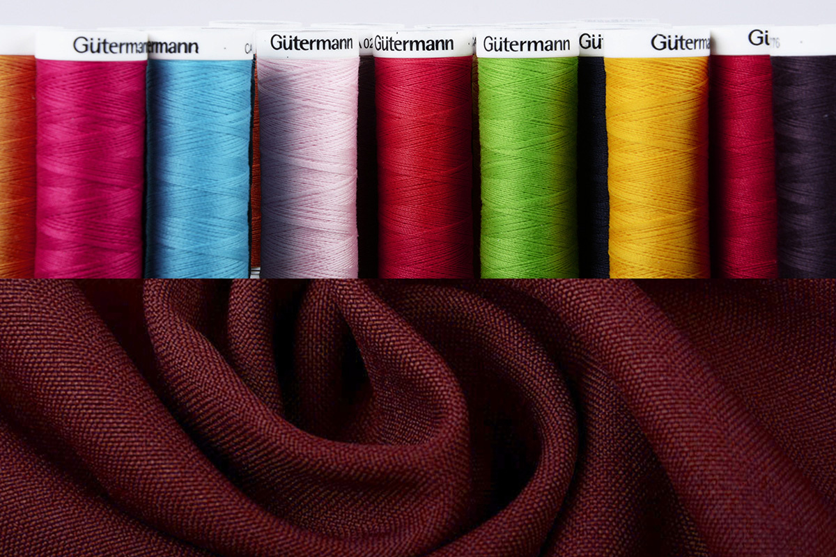 Matching Gütermann yarn with Bi-Stretch