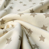 Jogging Alpenfleece Kleine Ster Creme Taupe