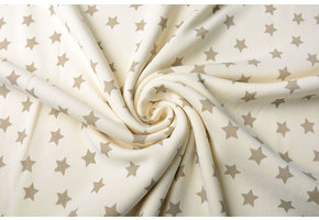 Jogging Alpenfleece Small Star Creme Taupe