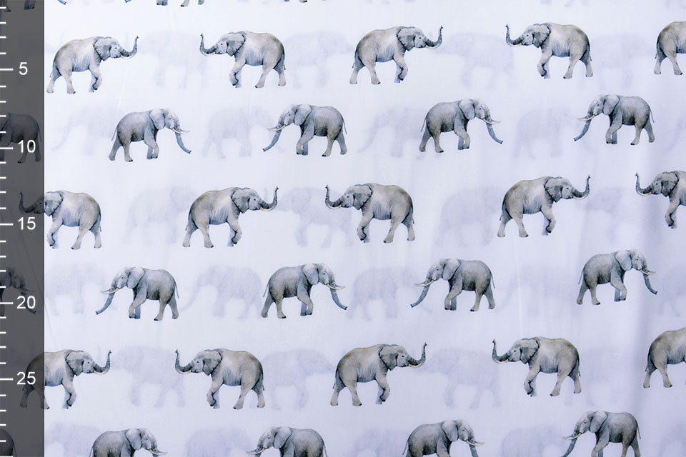 100% Digital Cotton Elephant