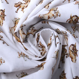 100% Digital Cotton Horses