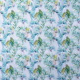 100% Digital Cotton Parrots Hummingbird