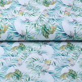 100% Digital Cotton Parrots Hummingbird