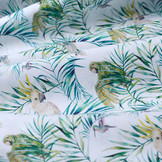 100% Digital Cotton Parrots Hummingbird