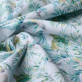 100% Digital Cotton Parrots Hummingbird