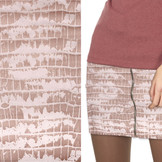 Alcantara, Suede, Suedine met Lak Krokodil Poeder Roze