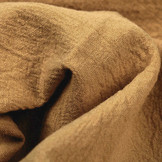 100% Gewaschene Baumwolle Mokkabraun