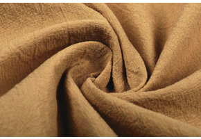 100% Gewassen Katoen Mokka Bruin