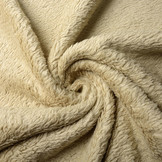 Cotton Curly Teddy Sand