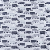 100% Digitaal Katoen Vrachtauto Blauw