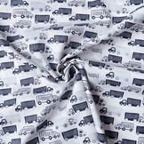 100% Digital Cotton Truck Blue