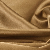 Stretch Satin Hell Mokkabraun