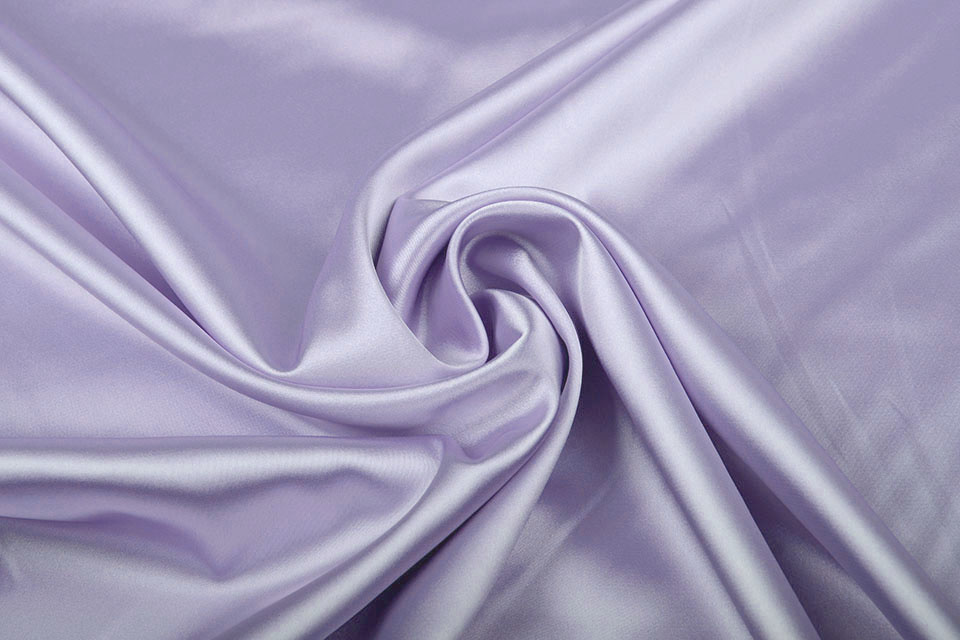 Stretch Satin Light Lilac