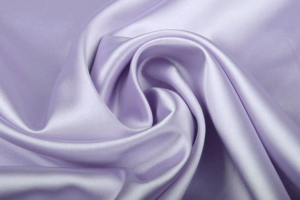 Stretch Satin Light Lilac