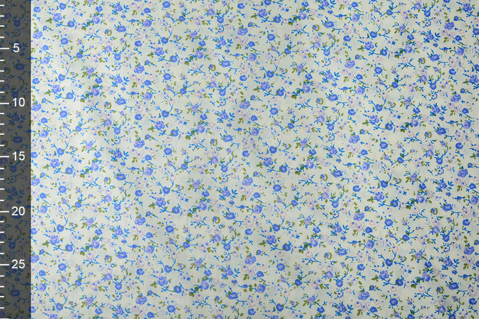 100% Katoen Nova Creme Blauw